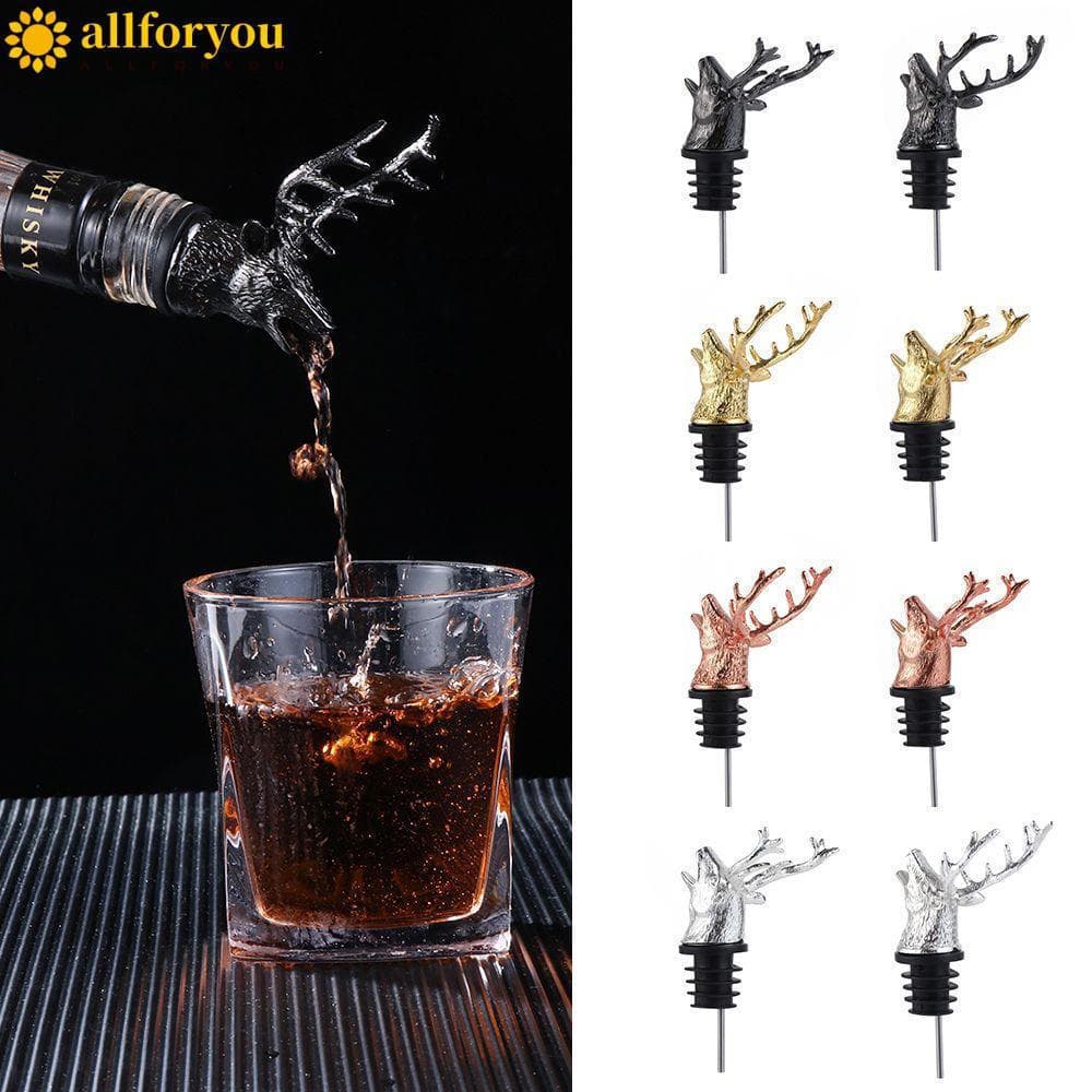 ALLFORYOU1 Gadgets Para Despejar Vinho Acessórios De Cozinha Cabeça De Veado Aeradores Exclusivos