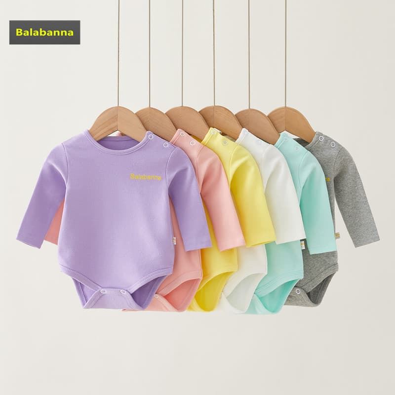 Macacão de bebê infantil de manga comprida proteção da barriga triângulo macacão meninos meninas macacão de bebê camisa