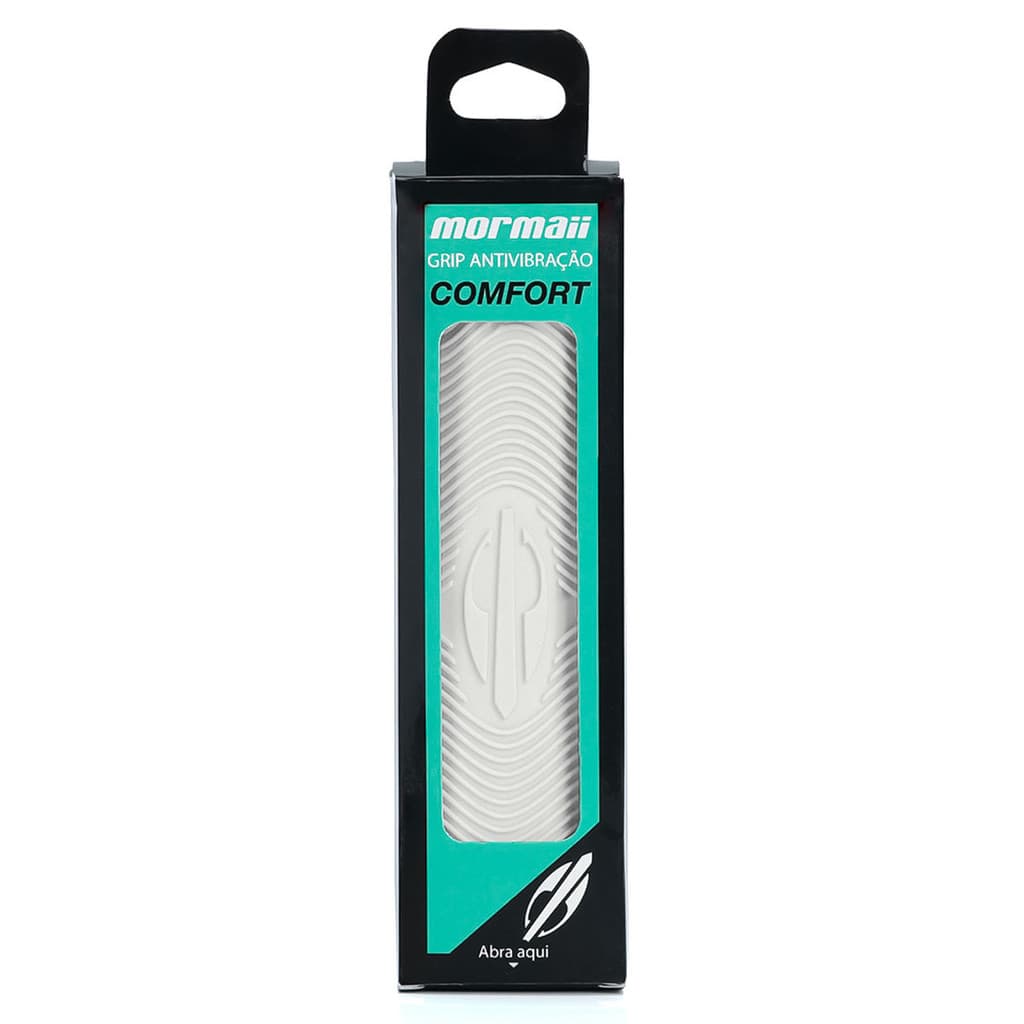Grip Mormaii Comfort Antivibração Raquete Beach Tennis Cor Branco