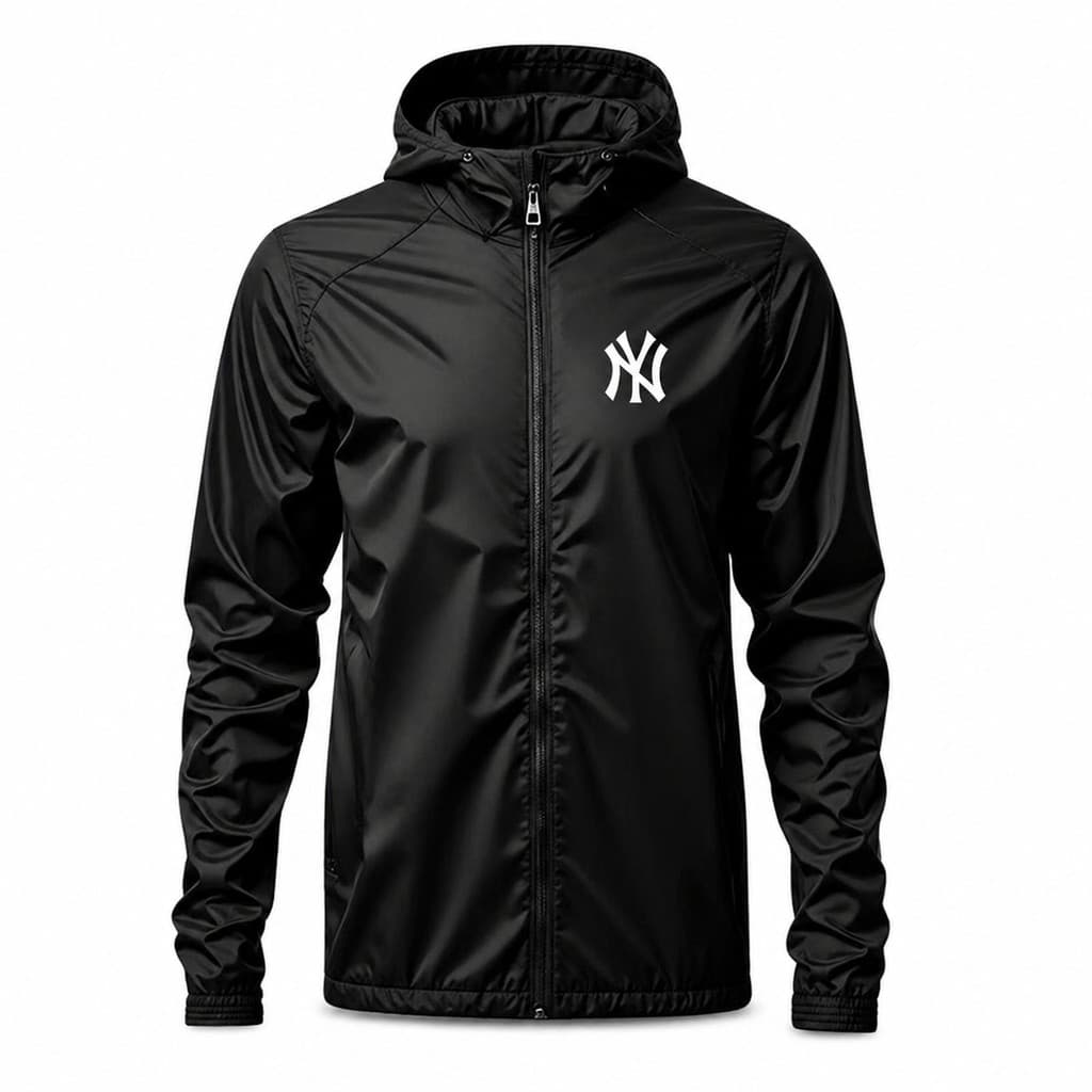 Jaqueta Corta Vento Unissex ESTAMPADO NY Casaco Frio Moda Inverno