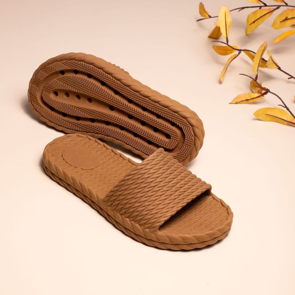Chinelo Feminino Nuvem Tranças Branco Preto Rose marrom a cor do momento