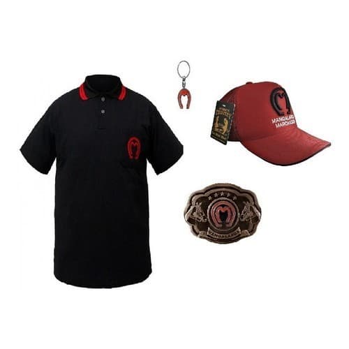 Kit Camisa Mangalarga Marchador + Fivela Cowboy + Boné  Country + Brinde Chaveiro