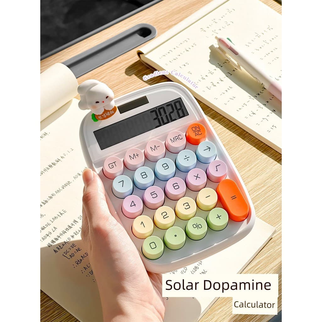 calculadora cientifica ❈Calculadora Solar dopamina, estudante, contabilidade financeira, uso em escritório, computador p