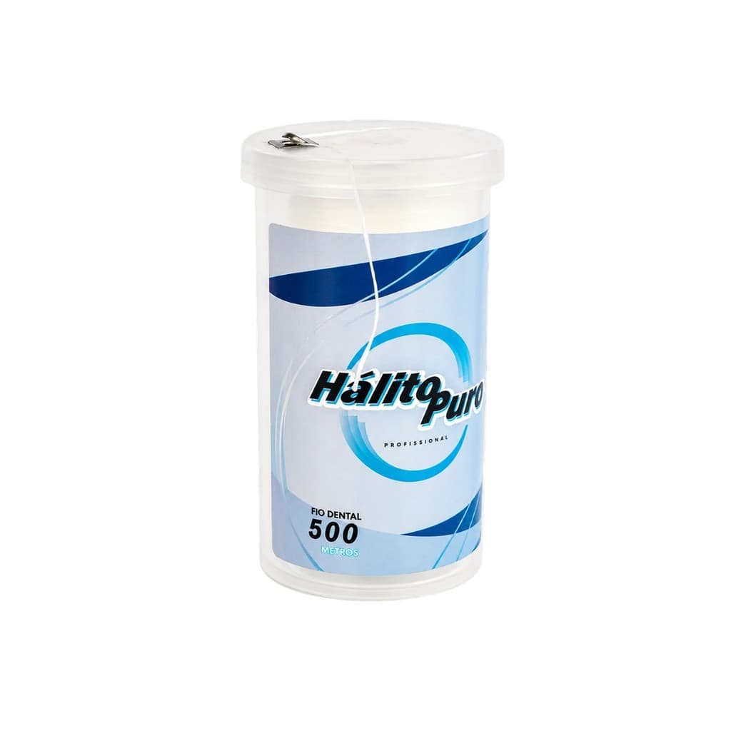 Fio Dental 500 Metros Hálito Puro Profissional Encerado