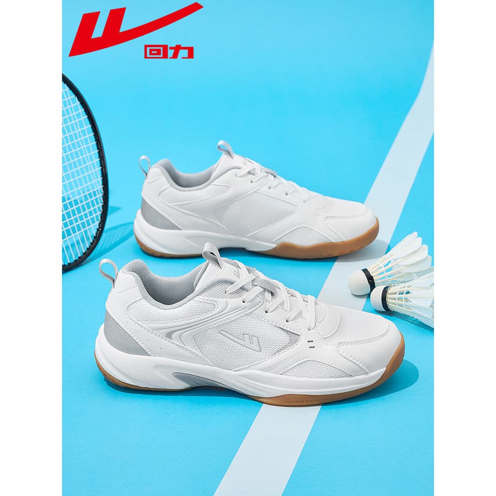 Puxar para trás sapatos masculinos Badminton sapatos esportivos 2026 novo estilo malha respirável competição treinamento