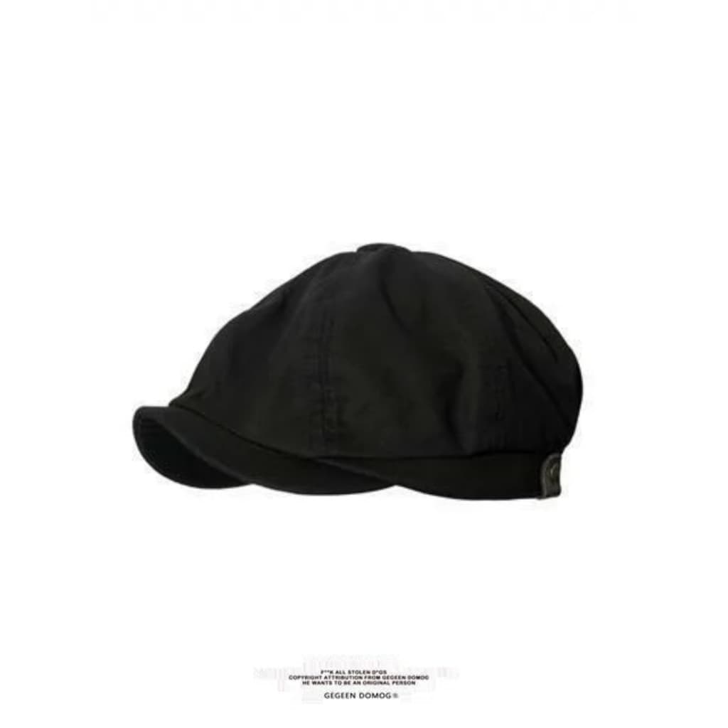 Verão britânico grande cabeça octogonal chapéu masculino tamanho grande Retro Newsboy boné na moda pintor boina japonesa