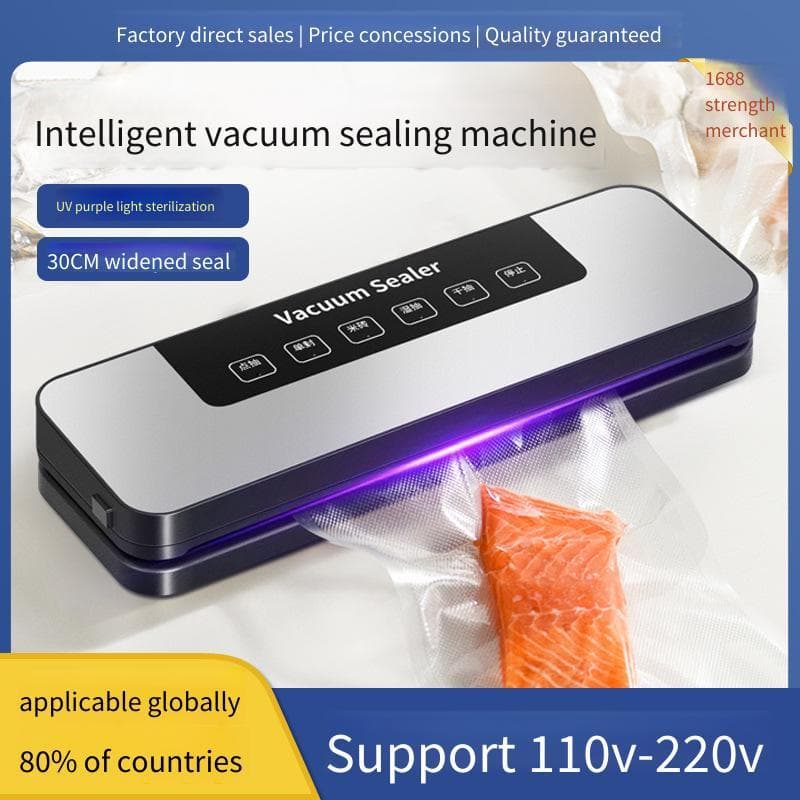 Máquina de selagem a vácuo automática de novo estilo, máquina de embalagem de alimentos frescos domésticos, máquina de s