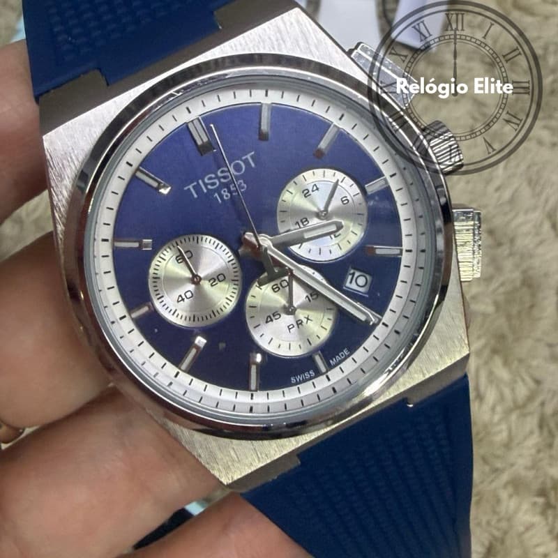 Relógio Masculino Esportivo Luxo Pulseira Borracha Aço SSOT lançamento