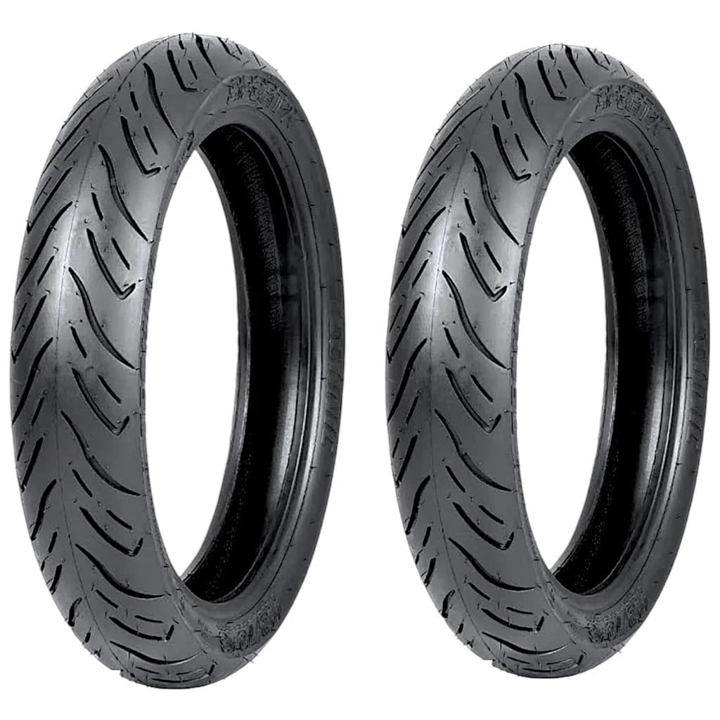 Par Pneu Cg Fan150 160 2.75-18 + 90/90-18 Sport R TECHNIC C/CÂMARA