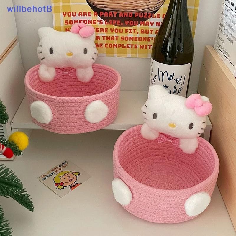 [WillbehotB] Cesta De Armazenamento Japonesa Kawaii , Brinquedos Cosméticos Fofos , Lanches , Caixa , Decoração De Quart