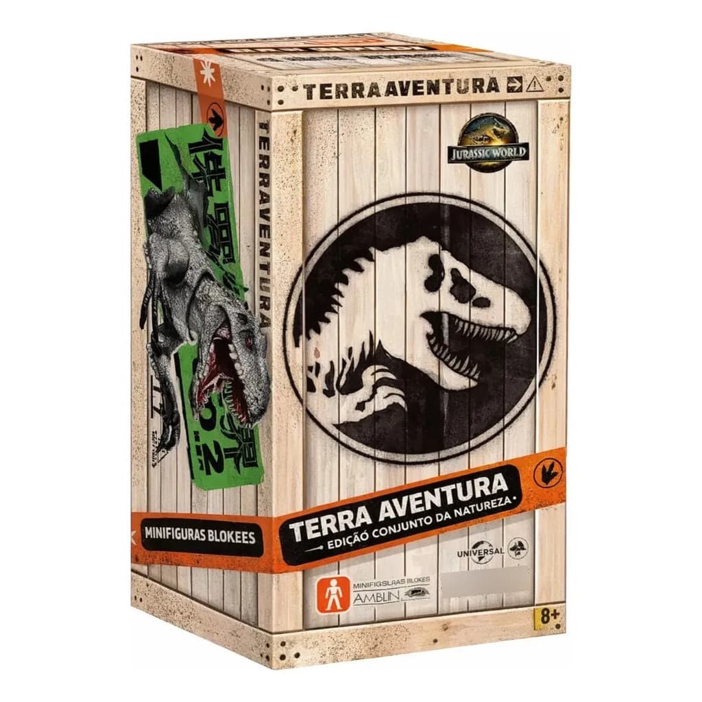 Jurassic World Blokees Surpresa Dinossauro Unidade