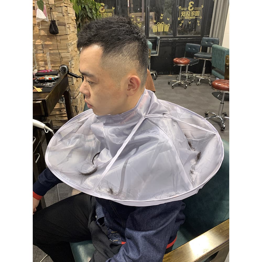 Corte de cabelo ferramenta útil pano adulto corte de cabelo babador antiaderente crianças babador manto doméstico adulto
