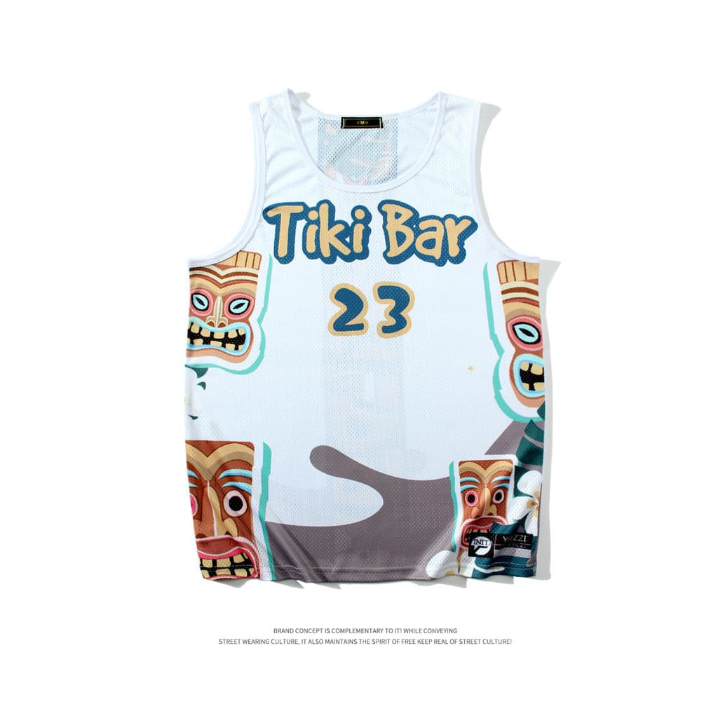 Colete de basquete americano de secagem rápida sem mangas camiseta gelo seda esportes solto correndo de manga curta trei