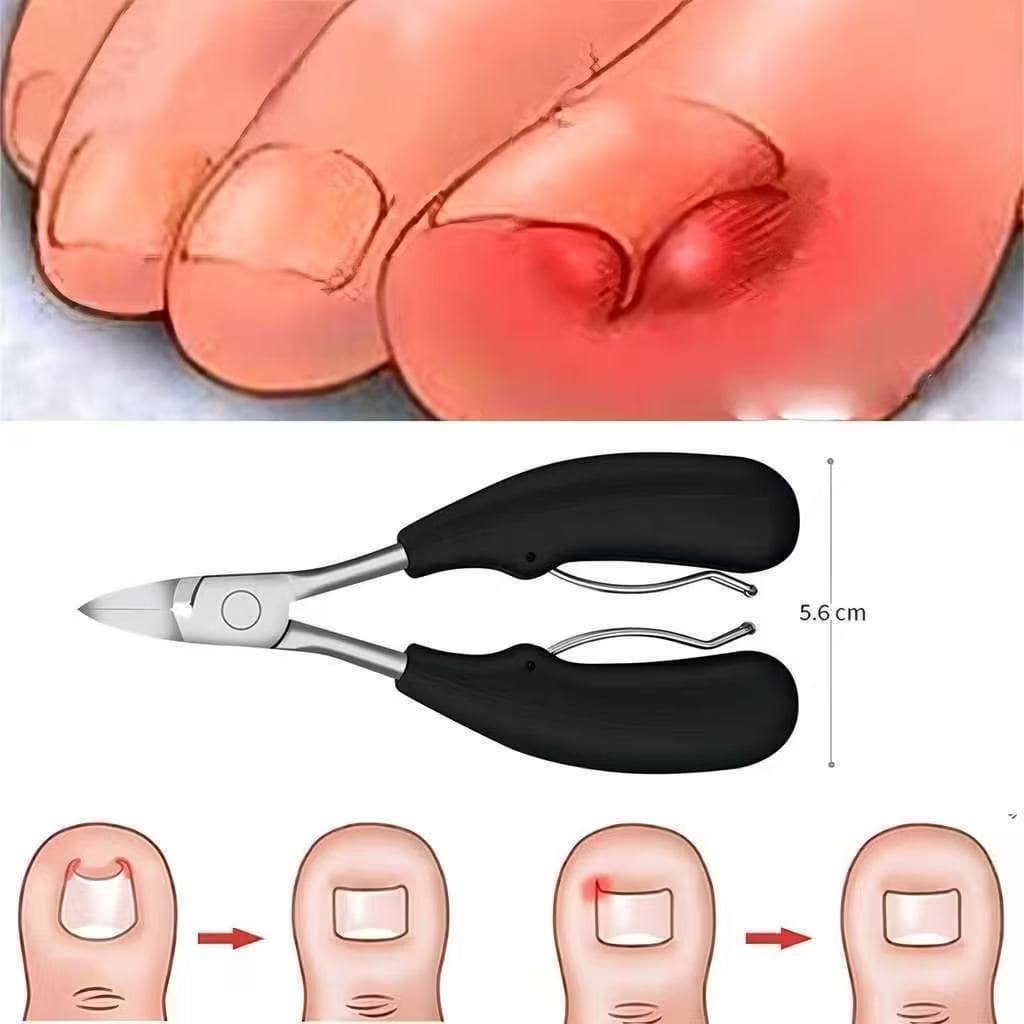 Alicate mola dupla De Cortar Unha Curvado Profissional Aço