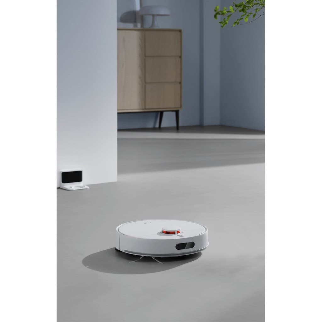 Robô Aspirador Xiaomi S40 Lds 10.000pa 3 Em 1 Alexa Wi-fi Branco