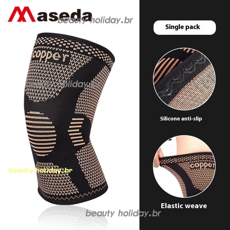 Copperflex Joelheira 3d De Cobre Alívio Das Dores No Joelho