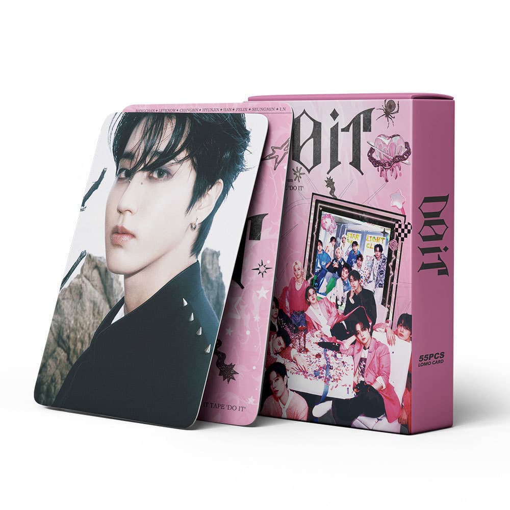 KPOP 55pcs/box Stray Kids Photocards DO IT KPOP LOMO Card Collection Card