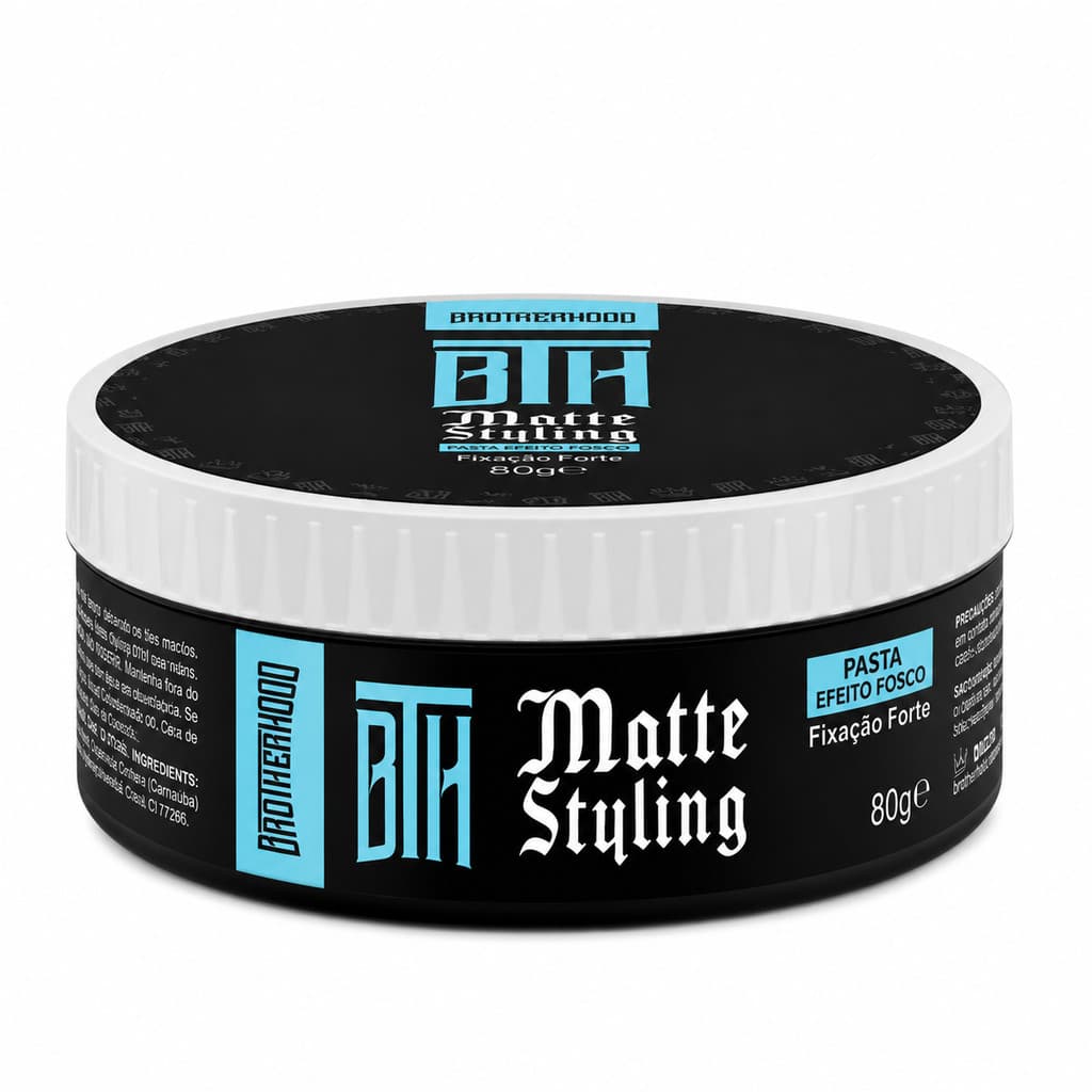 Pasta Modeladora Efeito Seco Matte Styling BTH - 80g