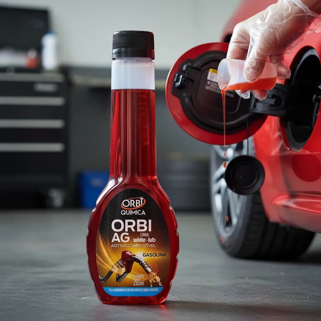 Aditivo Gasolina Orbi AG 200ml Tratamento Completo Até 60 Litros