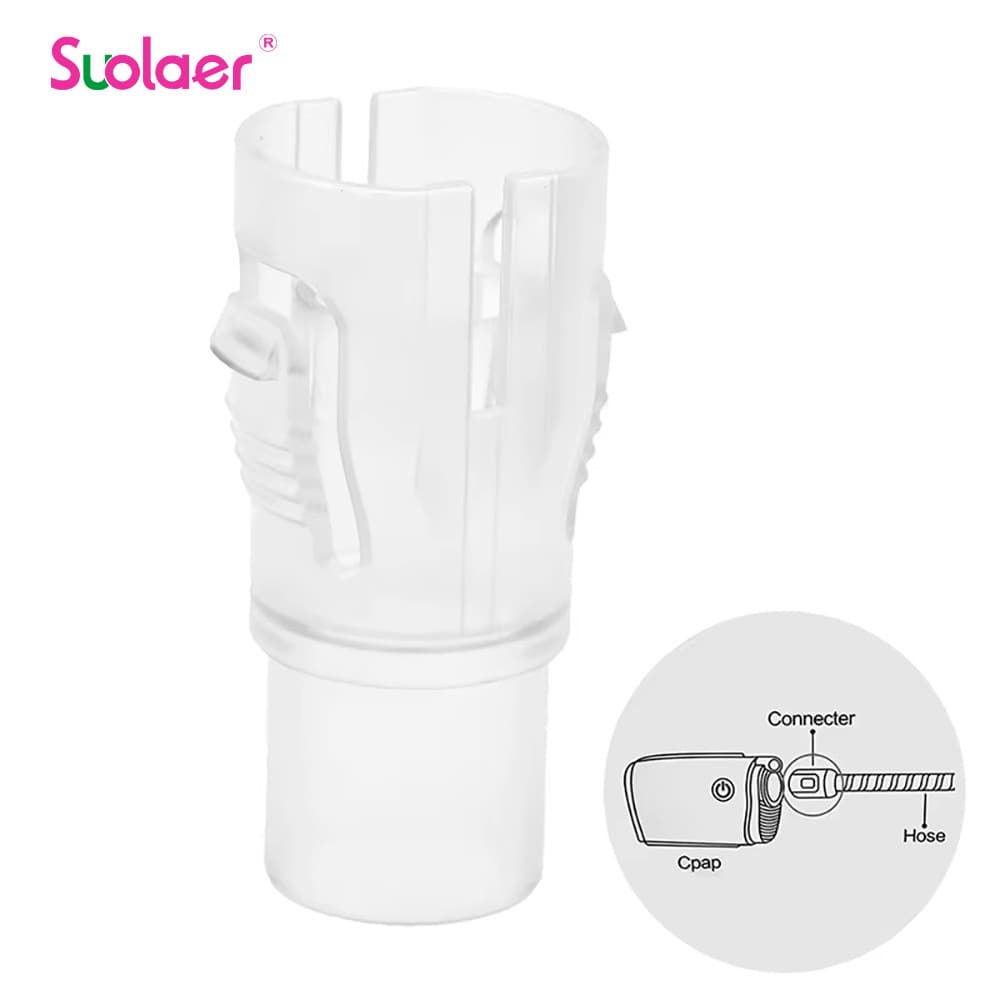 Adaptador De Mangueira CPAP Compatível Com Conector De Tubo ResMed AirMini Para Diâmetros De Máscara De 22 Mm