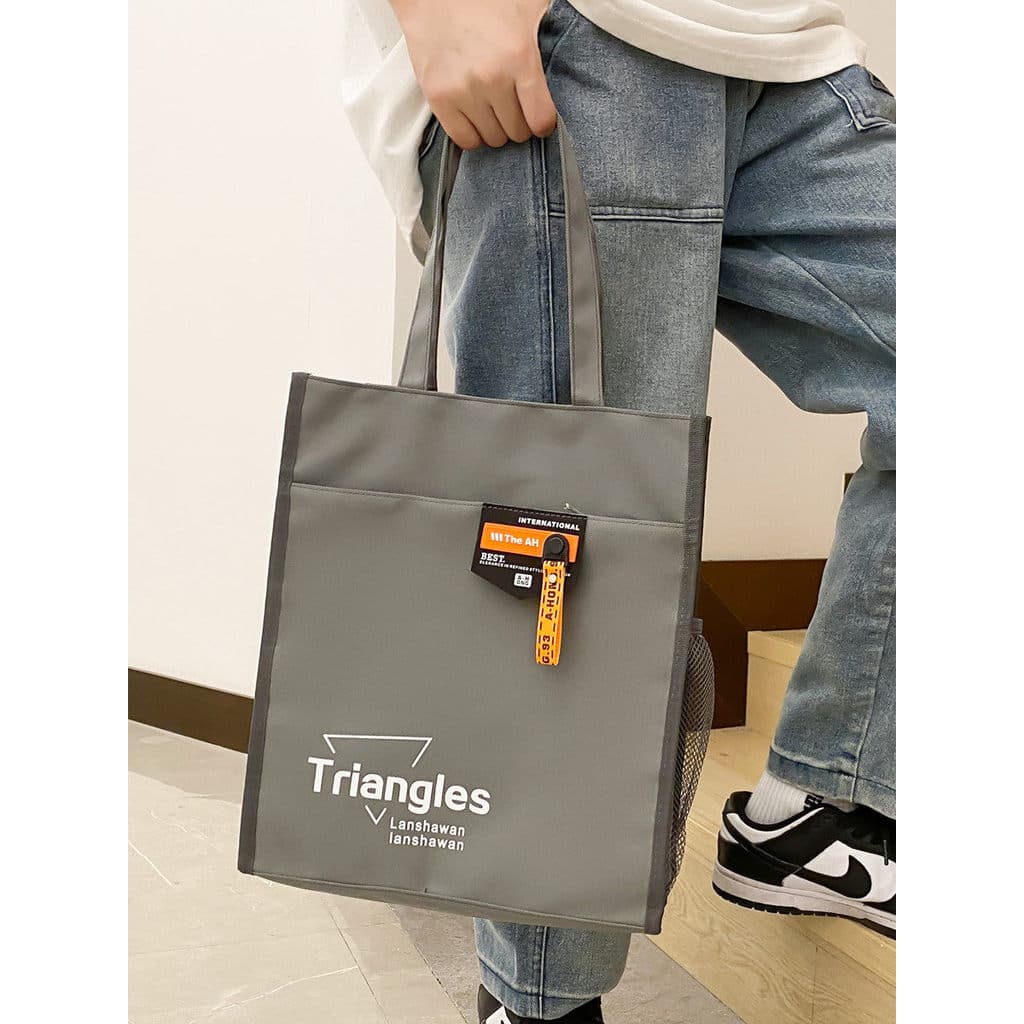 Bolsa masculina Casual simples à prova d'água Oxford pano bolsa Commuter bolsa de ombro grande capacidade bolsa masculin
