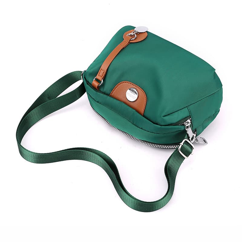 Novo estilo Multi-camada bolsa de ombro saco do mensageiro leve pano mochila Oxford pano feminino saco lona grande capac