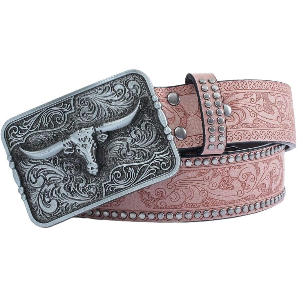 Cinto Feminino Verdusa Estilo Western Vintage em Couro PU com Fivela Quadrada