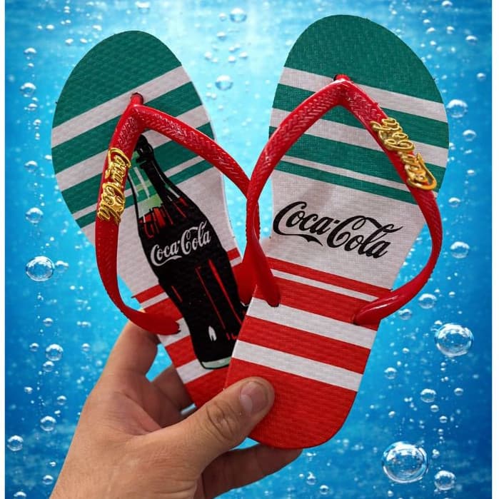 Chinelo Feminino Masculino Coca Cola Casual – Estilo, Conforto e Sola Antiderrapante