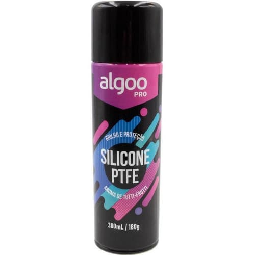 Óleo Lubrificante Algoo Pro Silicone Ptfe Spray 400ml 02 Un