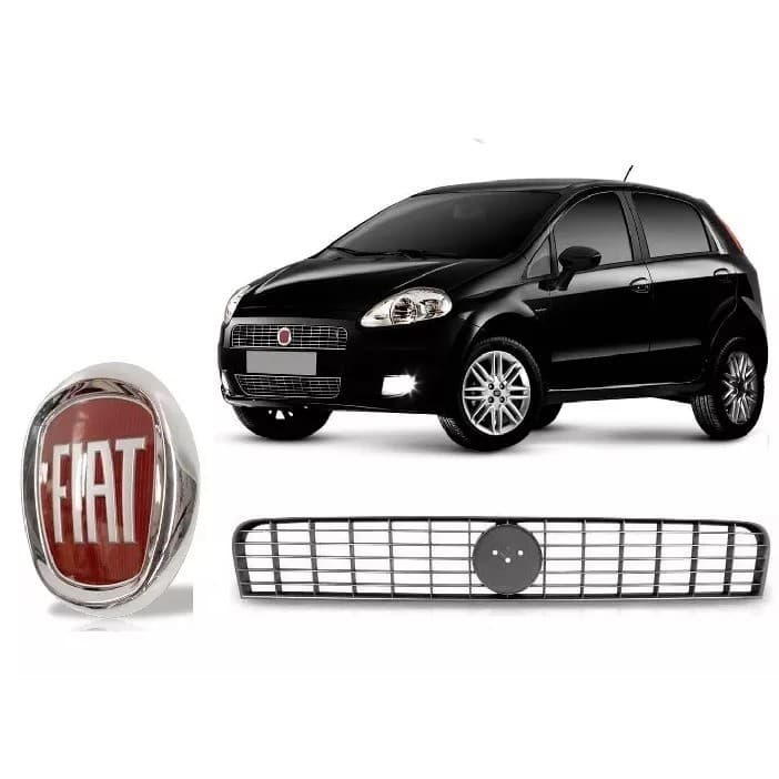Grade Punto 2007 08 09 10 11 2012 Prata C Emblema