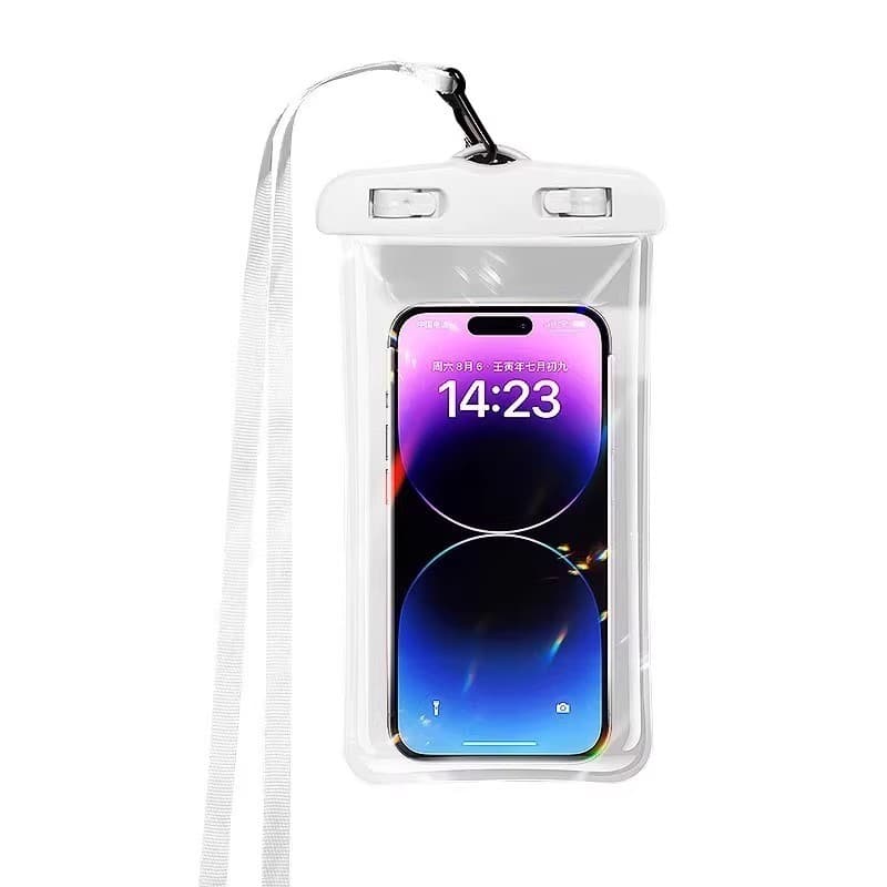 Bolsa à prova d'água para celular, alta transparência, à prova d'água, tela sensível ao toque, Airbag, capa à prova d'ág