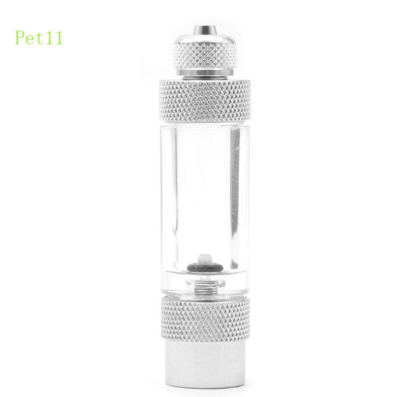 Contadores Bolhas Para Aquário Pet11 Retenção Retorno Válvula Aluminum Alloy Co2 Check Counters Aquariu Plantado