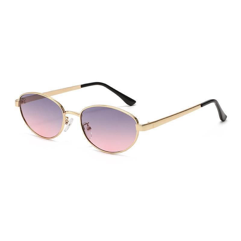 Óculos de Sol Ovais Pequenos da Moda 2026 para Mulheres, Adequados para Decoração e Férias, Proteção UV400