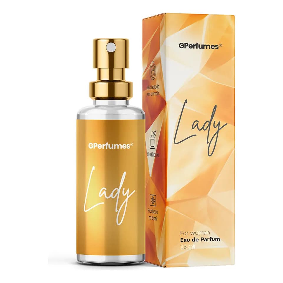 Perfume Feminino Lady 15ML Parfum GPerfumes