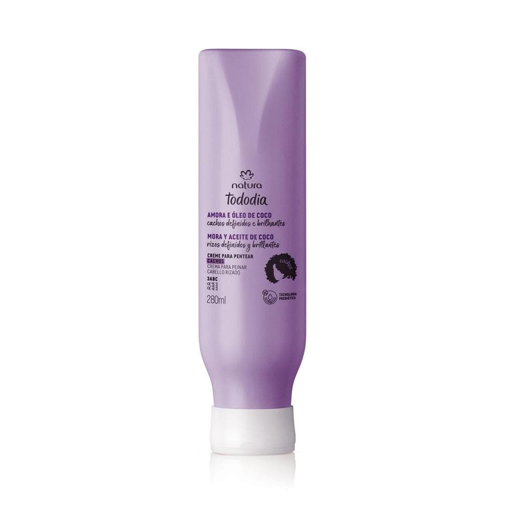 Creme para Pentear Cachos Tododia Amora e Óleo de Coco 280ml