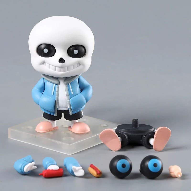 Figura de ação UNDERTALE, modelo de decoração de mesa, boneco de argila móvel, presente.
