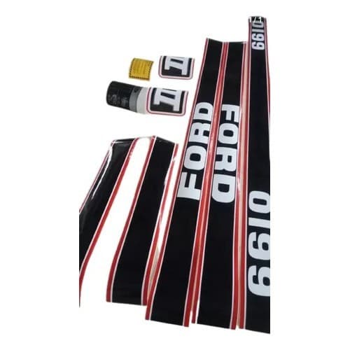 Kit Faixa Adesivo Trator Ford 6610