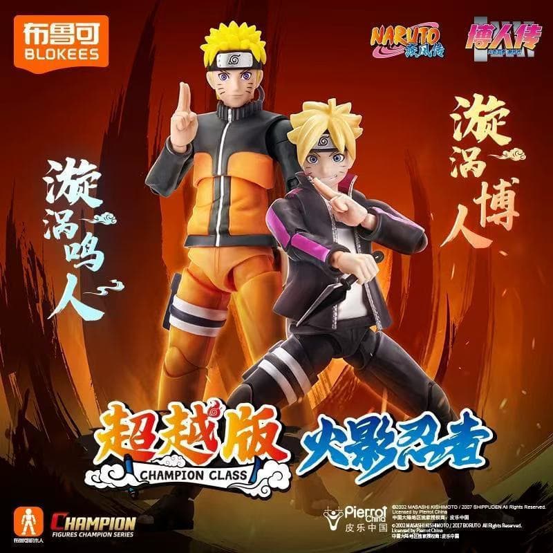 Blokees Naruto Shippuden Figura de Ação Articulada + Acessórios Blocos de Montar Modelo Móvel Colecionável LJJH