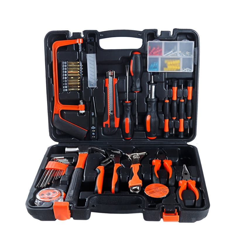 Conjunto de ferramentas multifuncional para reparo doméstico, conjunto de ferramentas manuais, chave de fenda, combinaçã