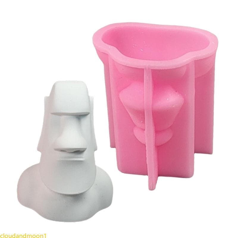 Molde Silicone cloudandmoon Para Escultura Retrato, Aromaterapia, Casa