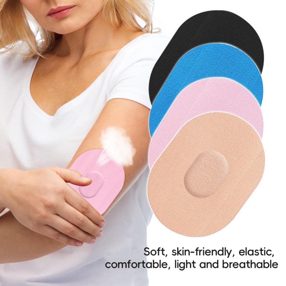 10 Pçs Monitoramento De Glicose No Sangue À Prova Dwaterproof Água E Anti Suor Adesivo Sensor Remendo Respirável Sweatpr