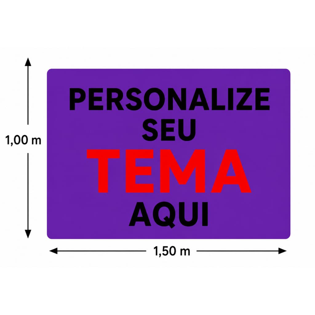 Fundo fotográfico 1,00x1,50 EM TECIDO FESTA INFANTIL ANIVERSARIO PERSONALIZE PAINEL SUA ARTE PRONTA PERSONALIZADA