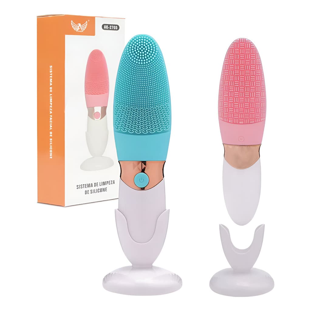 Escova De Limpeza Corporal E Facial Elétrico 4 Níveis Altome