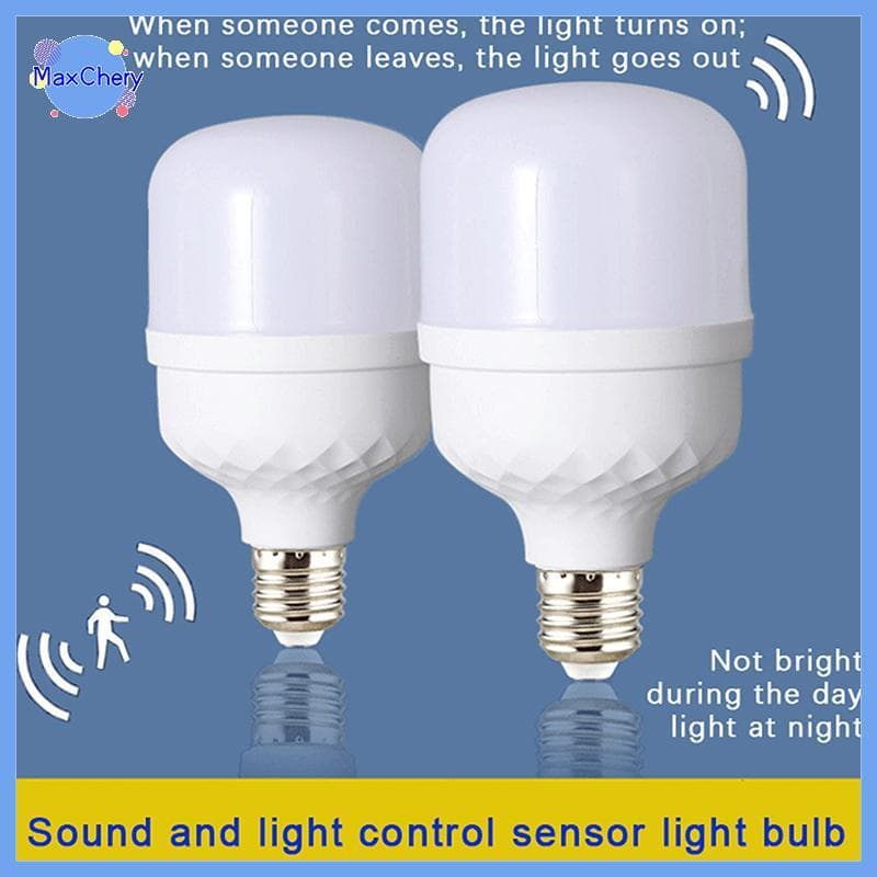MCHY > Sensor De Lâmpada De Indução Liga/Desliga Automática Movimento Automático LED Inteligente Ativada Por Voz 220V Lu