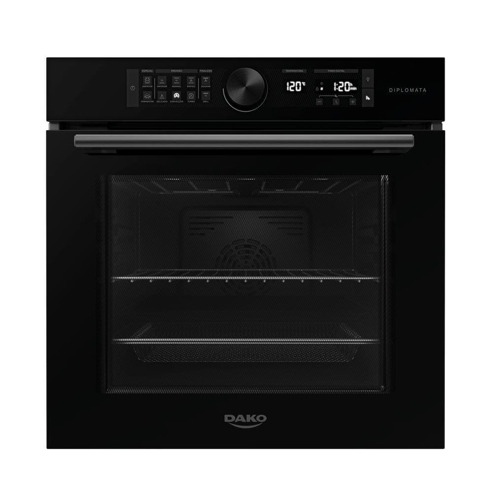 Forno de Embutir Elétrico Diplomata 80 Litros com Air Fryer 220V