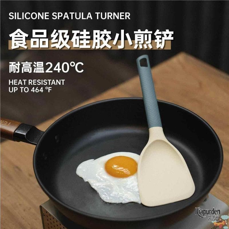 Espátula de Silicone de qualidade alimentar pequena espátula de fritura Mini espátula de cozinha panela antiaderente ded