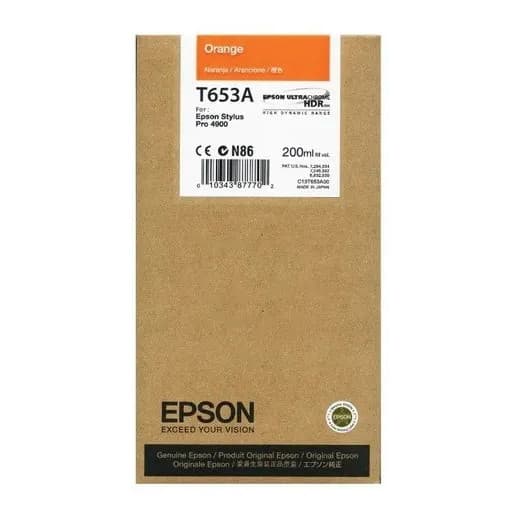 Cartucho Epson T653a00 Hdr Orange - Pro 4900