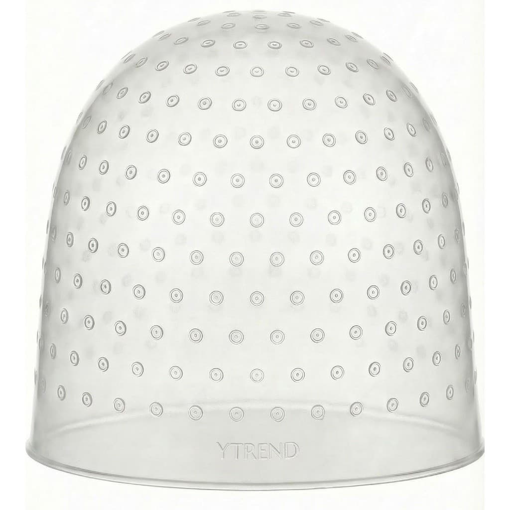 Touca Alinhada Barber Reflexo Transparente Luzes Mechas Silicone YTREND
