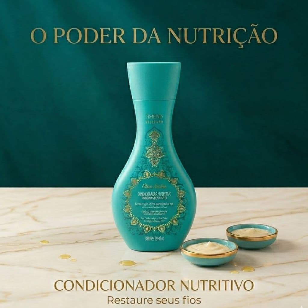 Amend Millenar - Óleos Árabes Condicionador Nutritivo  300ml Lançamento - Amend