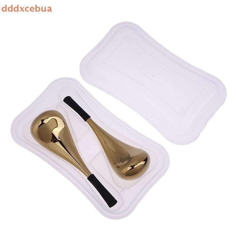 [dddxcebua] 1/2 Pcs Cryo Stis Freeze Ice Globes Colher Massageador Inchaço Anti Rugas Hoey Roller SPA Olhos Resfriamento